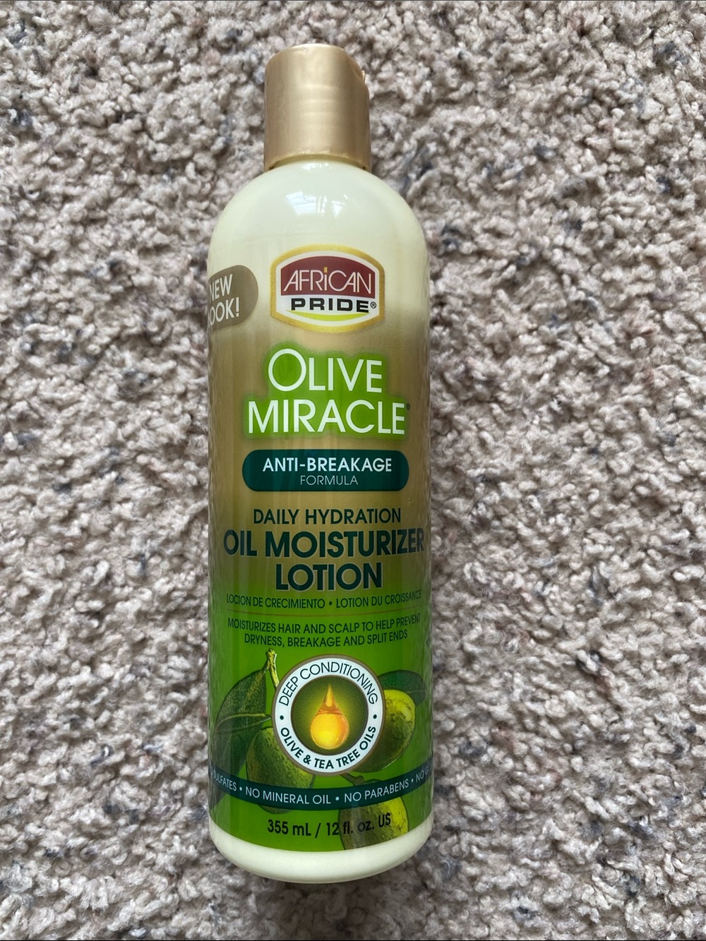 African Pride Daily Hydration Oil Moisturizer Hair Lotion
